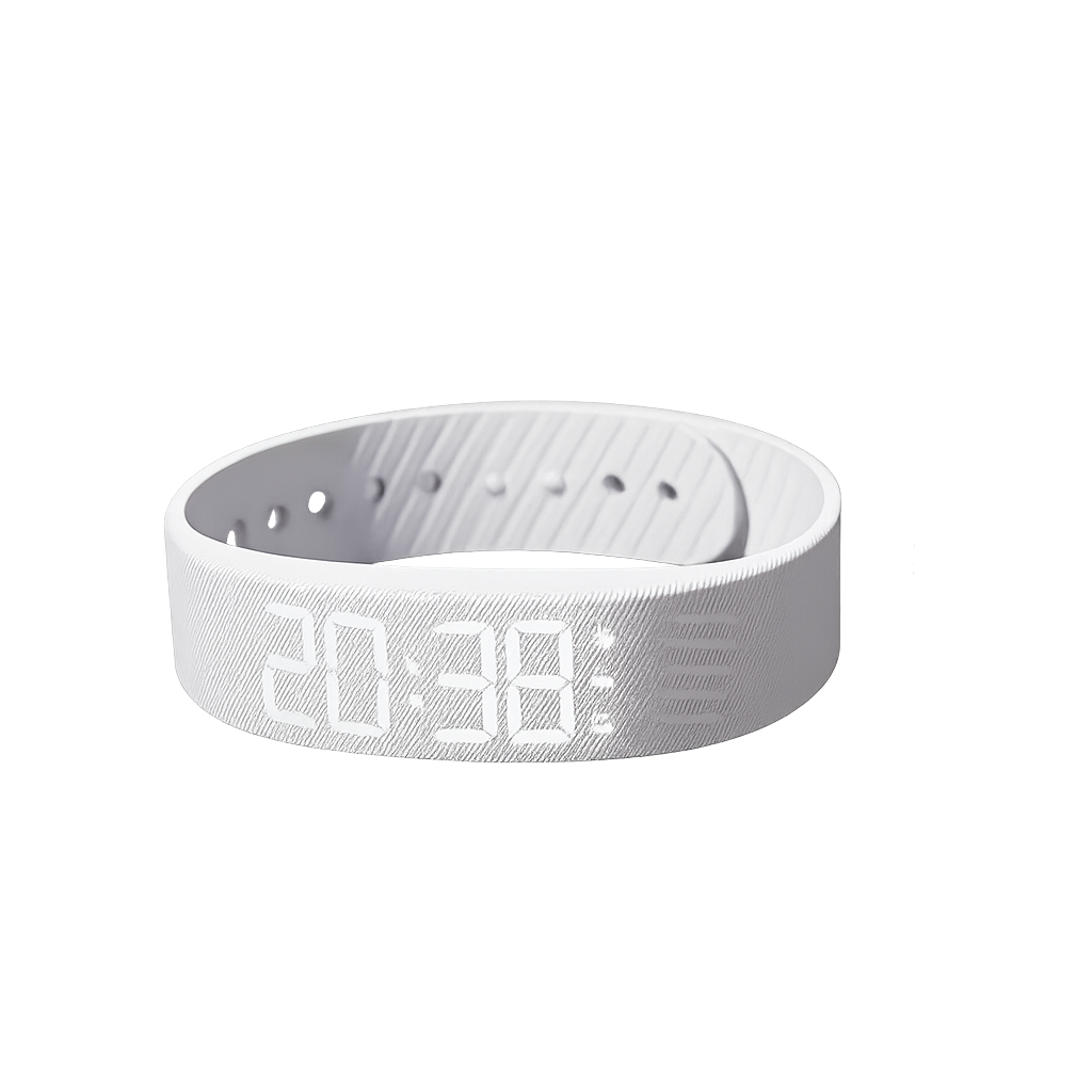Alarm armbånd (HVIT)