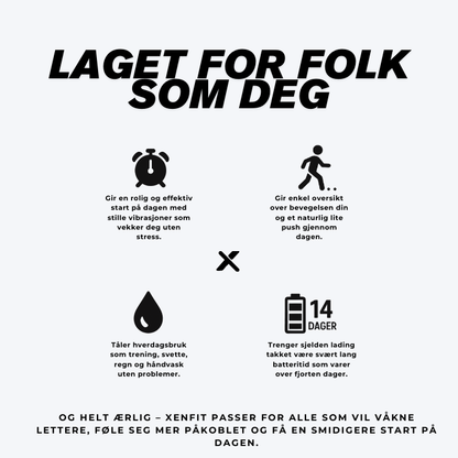 XenFit Hvit (3 PACK)